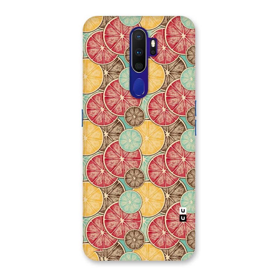 Juicy Pattern Back Case for Oppo A9 (2020)