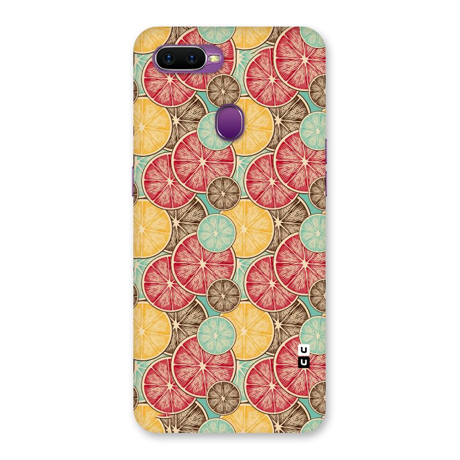Juicy Pattern Back Case for Oppo F9