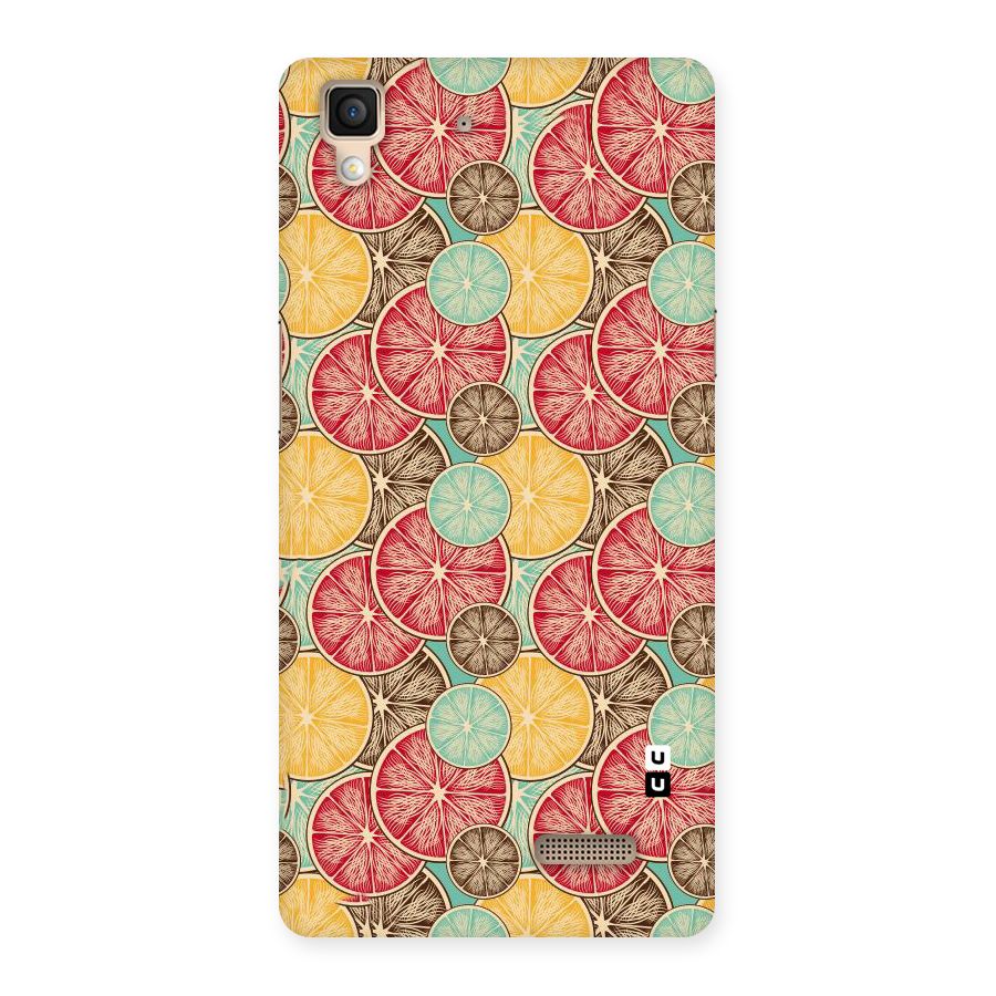 Juicy Pattern Back Case for Oppo R7