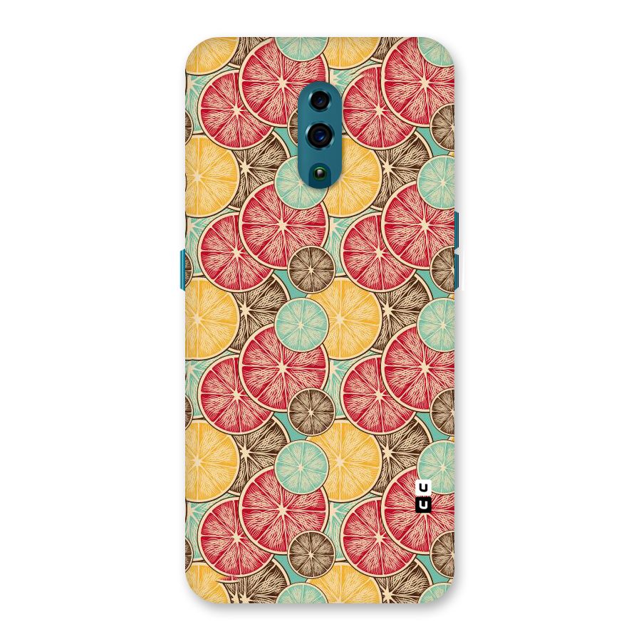 Juicy Pattern Back Case for Oppo Reno