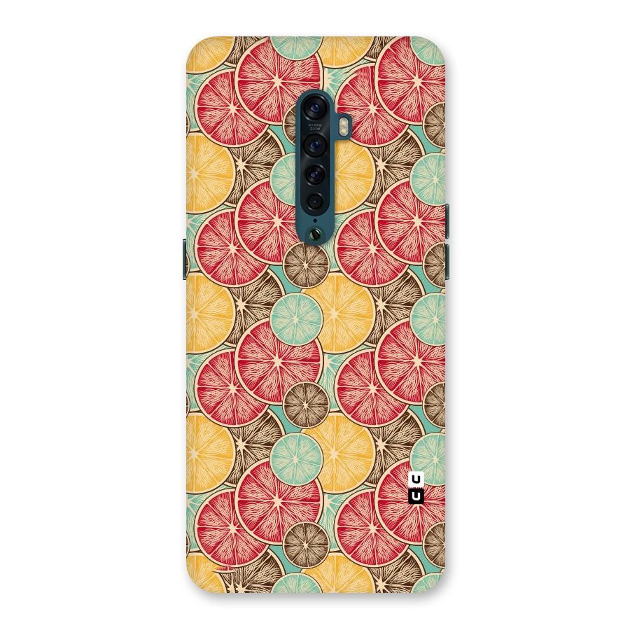 Juicy Pattern Back Case for Oppo Reno2