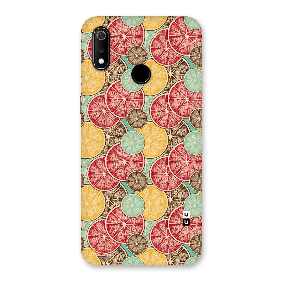 Juicy Pattern Back Case for Realme 3