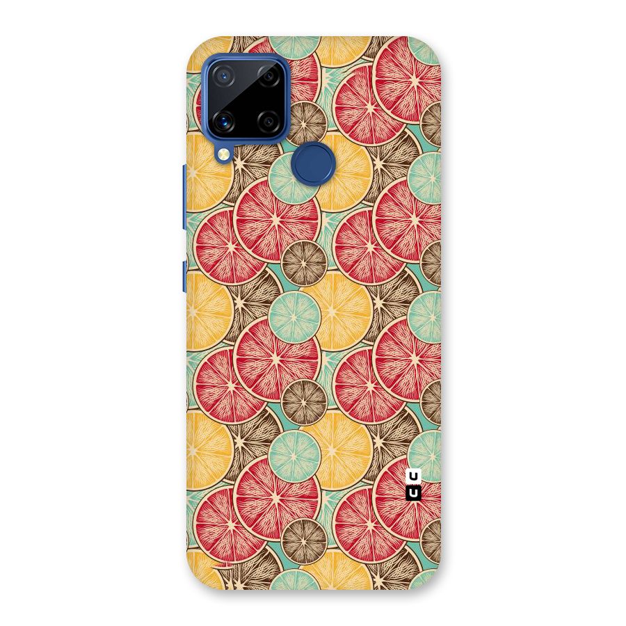 Juicy Pattern Back Case for Realme C15