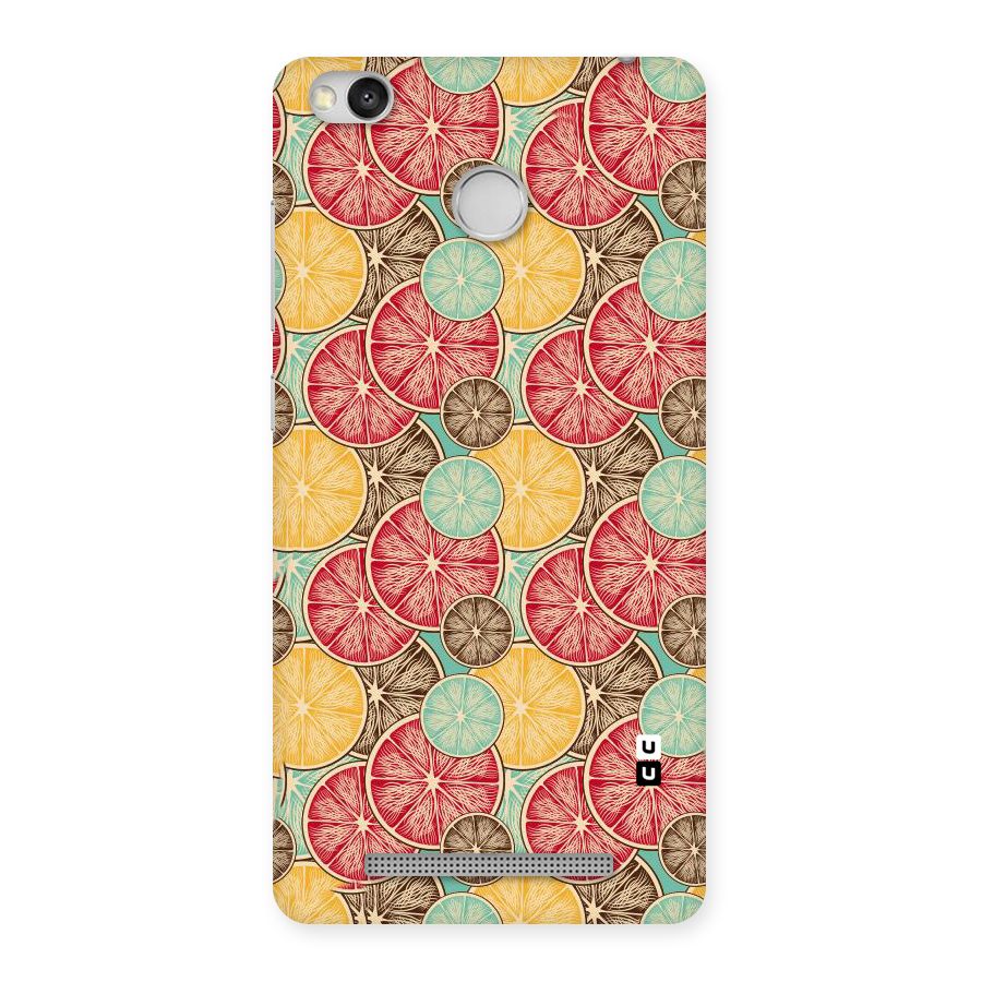 Juicy Pattern Back Case for Redmi 3S Prime