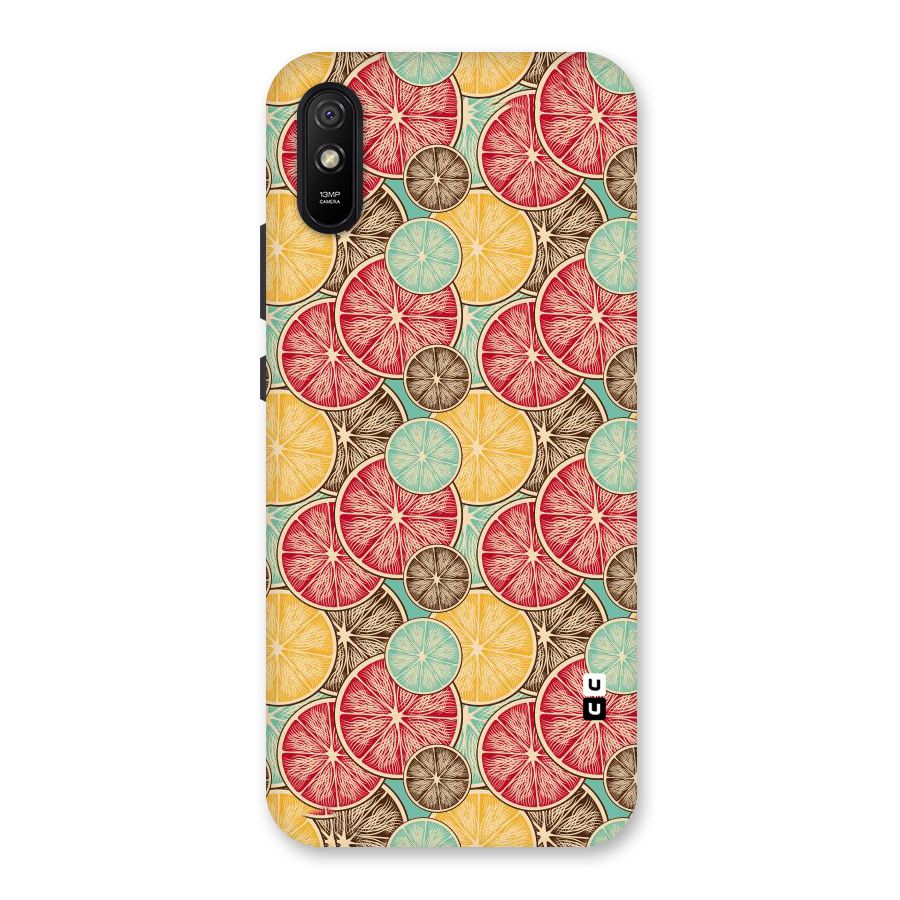 Juicy Pattern Back Case for Redmi 9A