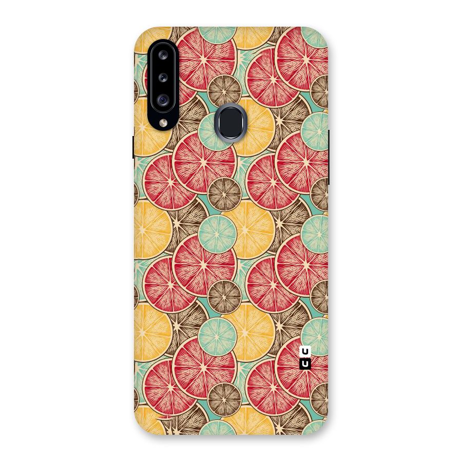 Juicy Pattern Back Case for Samsung Galaxy A20s