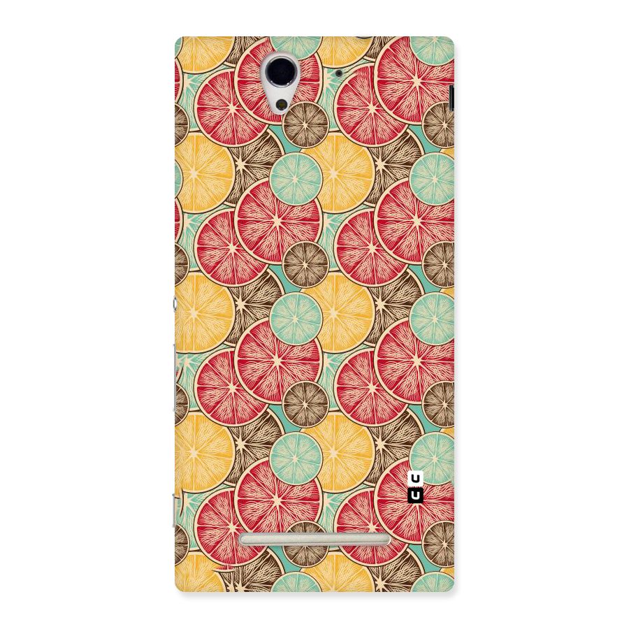 Juicy Pattern Back Case for Sony Xperia C3