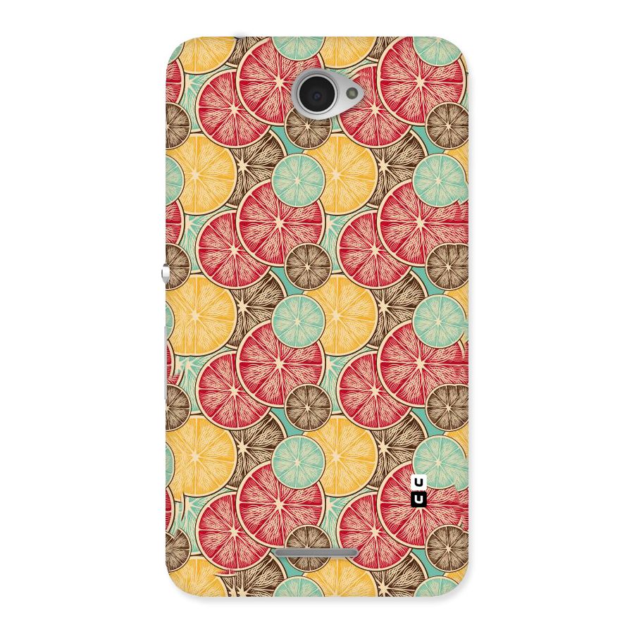 Juicy Pattern Back Case for Sony Xperia E4