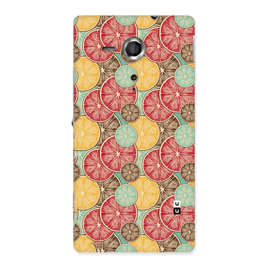 Juicy Pattern Back Case for Sony Xperia SP