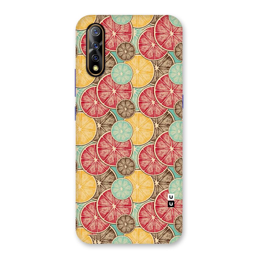 Juicy Pattern Back Case for Vivo S1