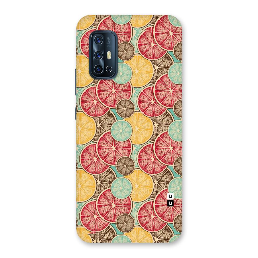 Juicy Pattern Back Case for Vivo V17
