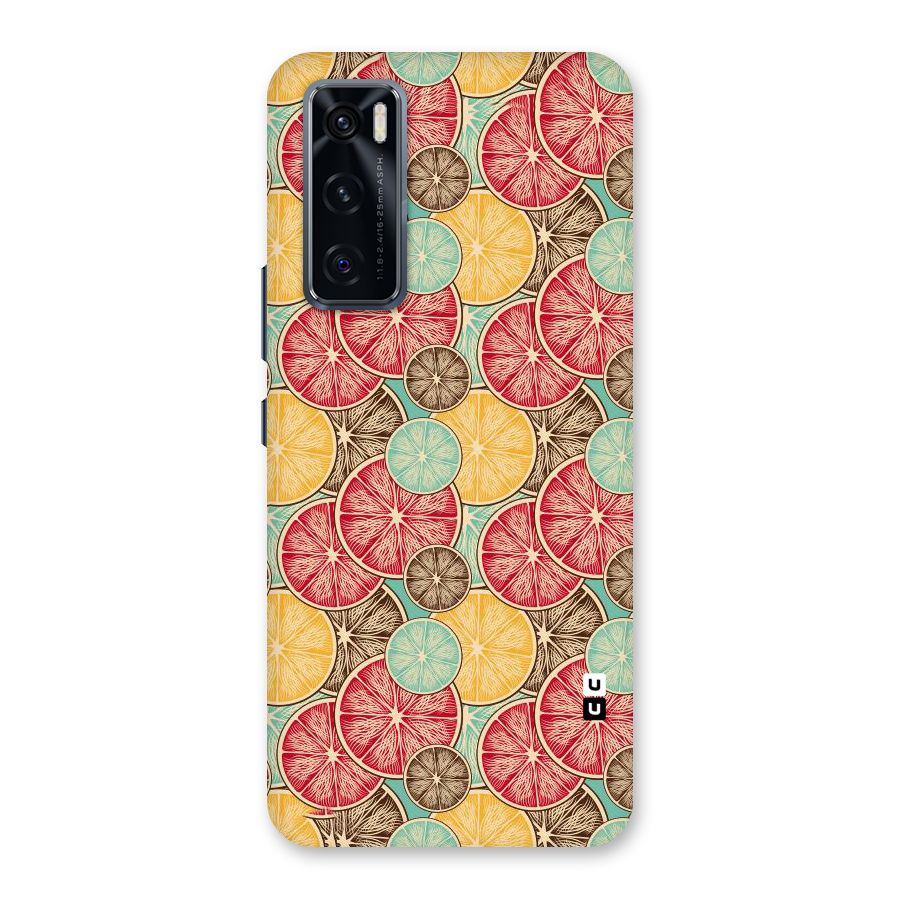 Juicy Pattern Back Case for Vivo V20 SE