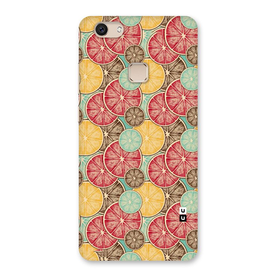 Juicy Pattern Back Case for Vivo V7