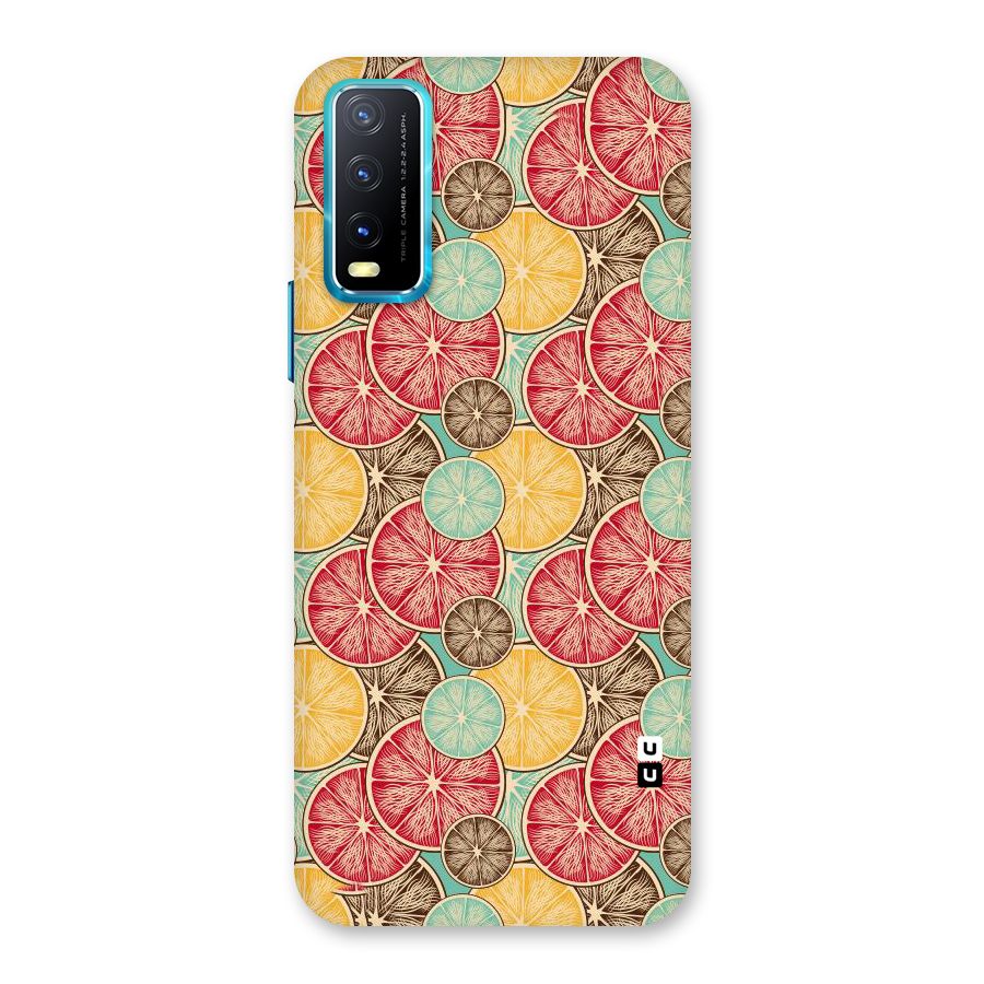 Juicy Pattern Back Case for Vivo Y20G