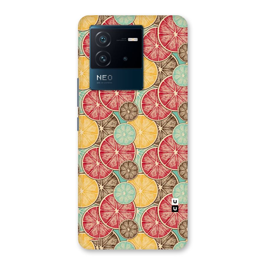 Juicy Pattern Back Case for Vivo iQOO Neo 6 5G