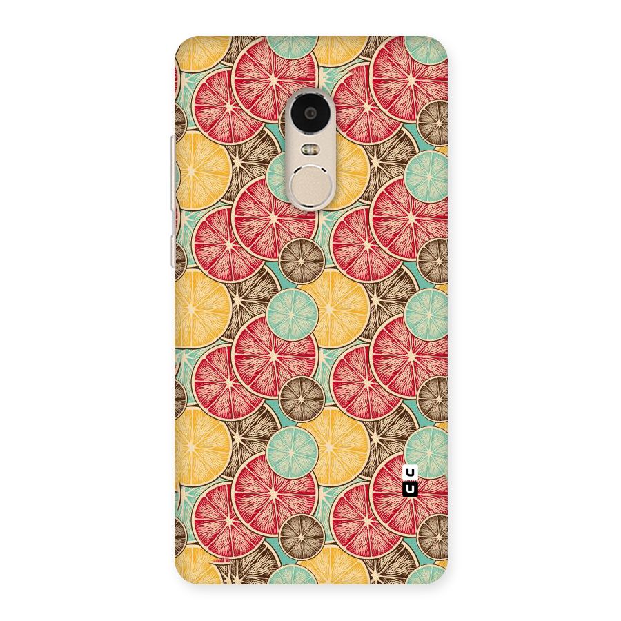 Juicy Pattern Back Case for Xiaomi Redmi Note 4