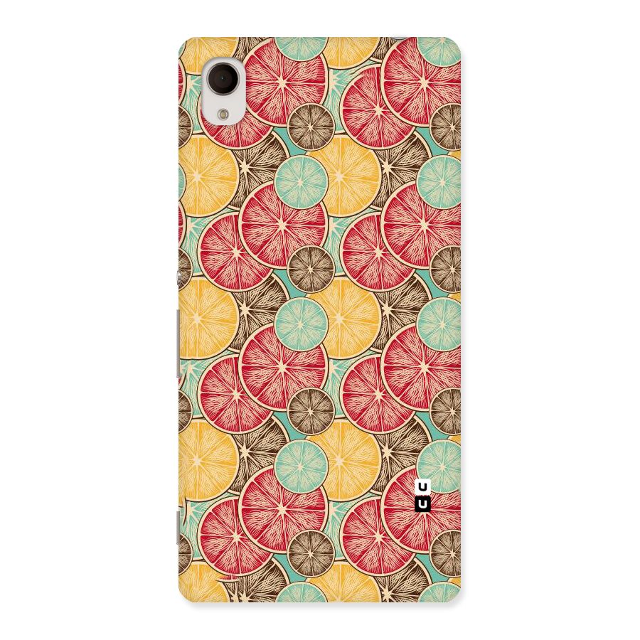 Juicy Pattern Back Case for Xperia M4 Aqua