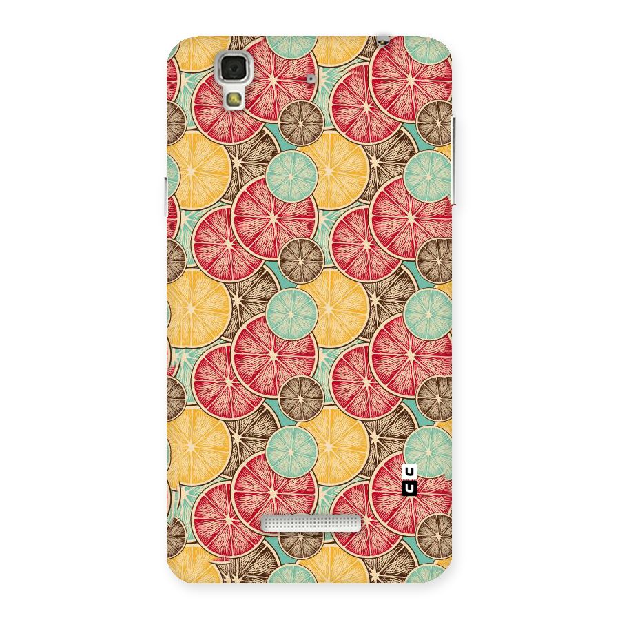 Juicy Pattern Back Case for Yu Yureka