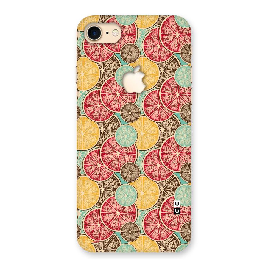 Juicy Pattern Back Case for iPhone 7 Apple Cut