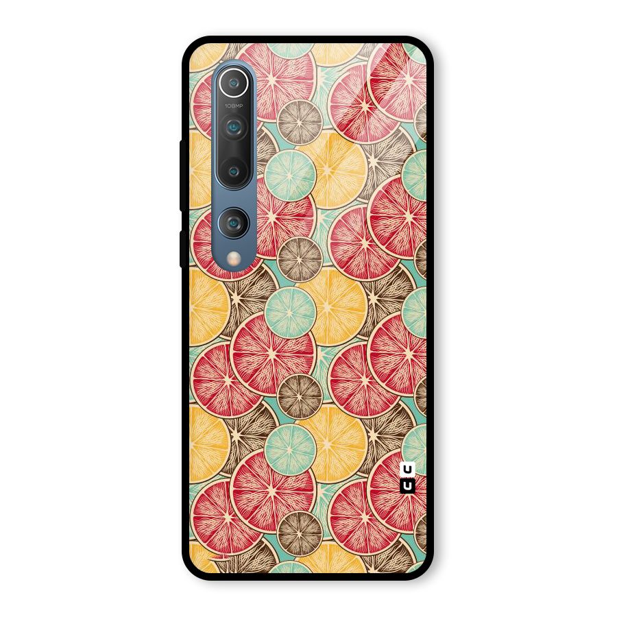 Juicy Pattern Glass Back Case for Mi 10