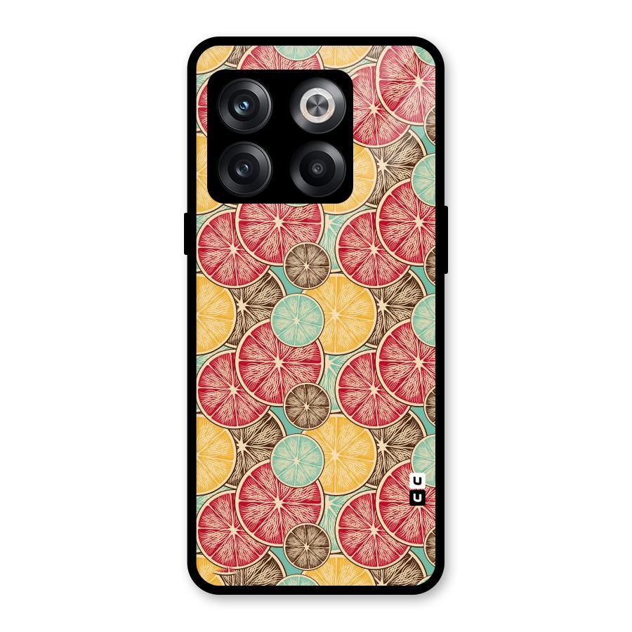 Juicy Pattern Glass Back Case for OnePlus 10T
