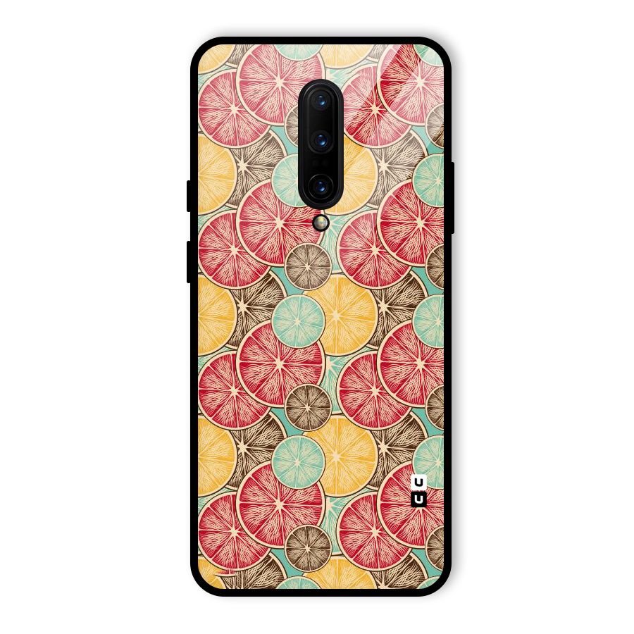 Juicy Pattern Glass Back Case for OnePlus 7 Pro