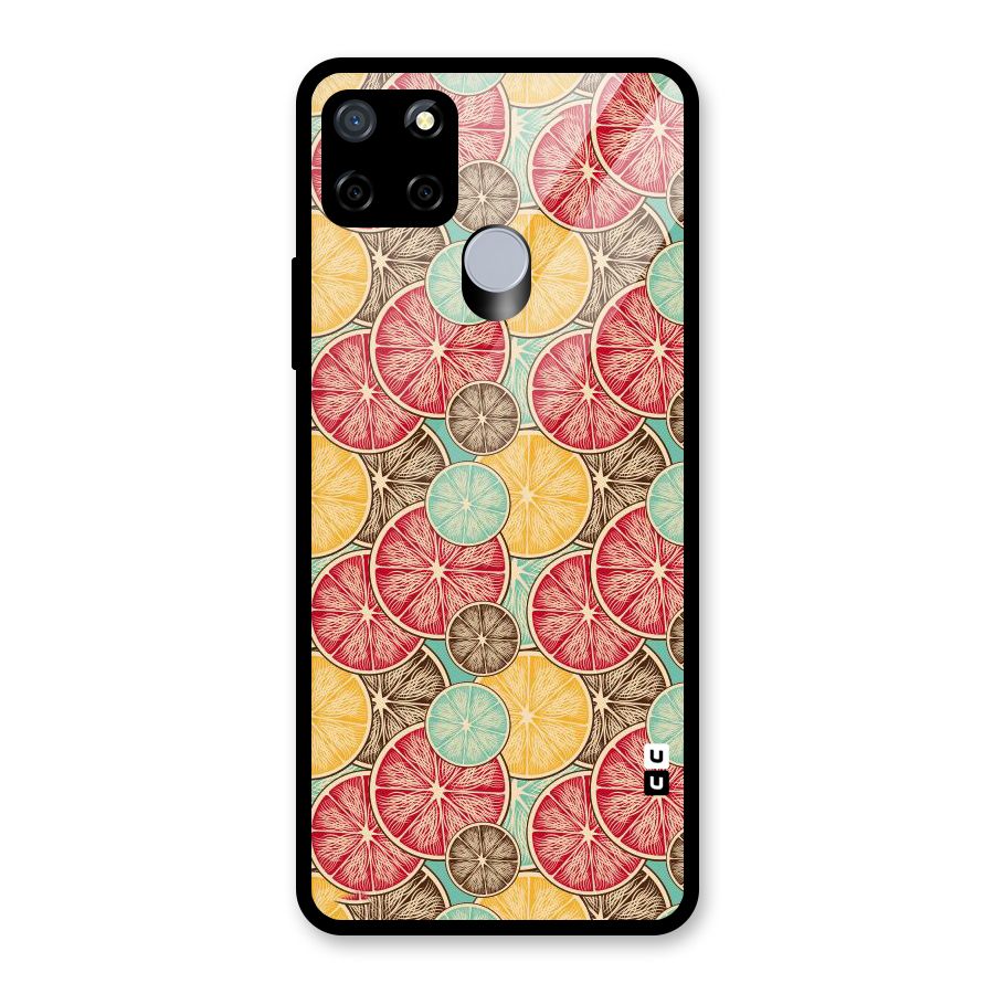 Juicy Pattern Glass Back Case for Realme Narzo 20