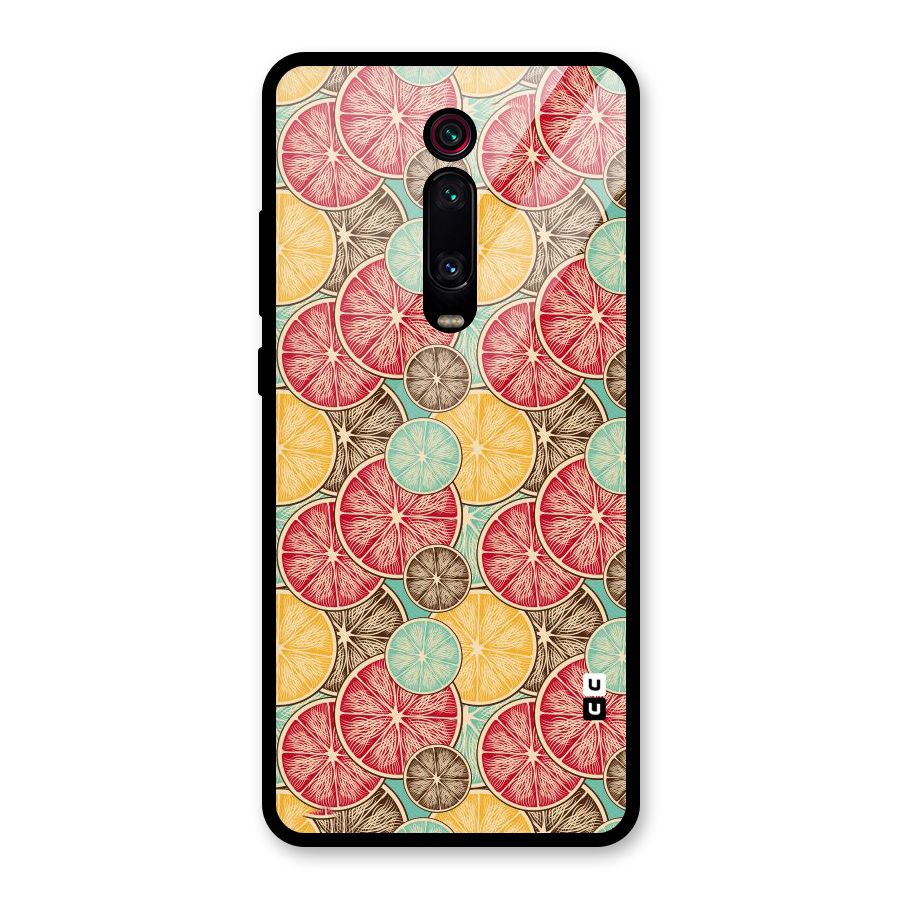 Juicy Pattern Glass Back Case for Redmi K20