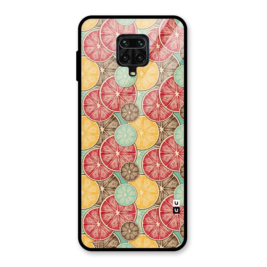 Juicy Pattern Glass Back Case for Redmi Note 10 Lite