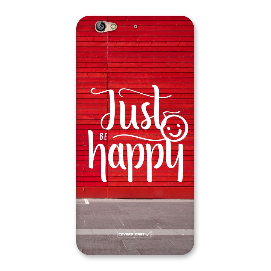 Just Be Happy Back Case for Gionee S6