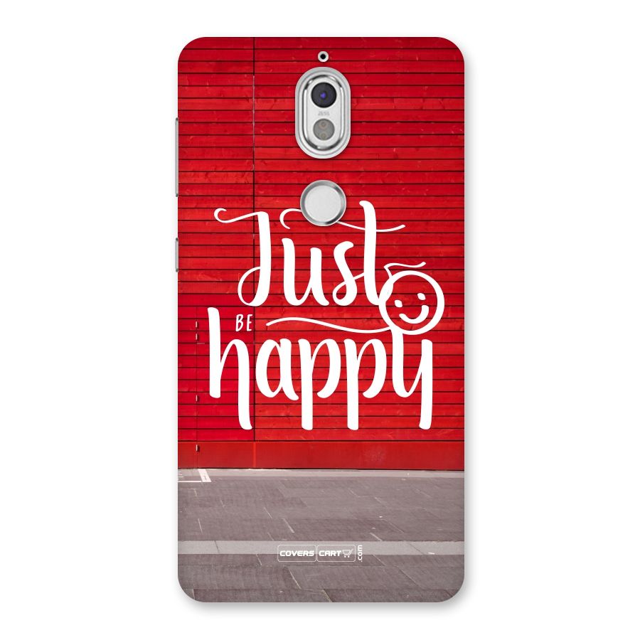 Just Be Happy Back Case for Nokia 7