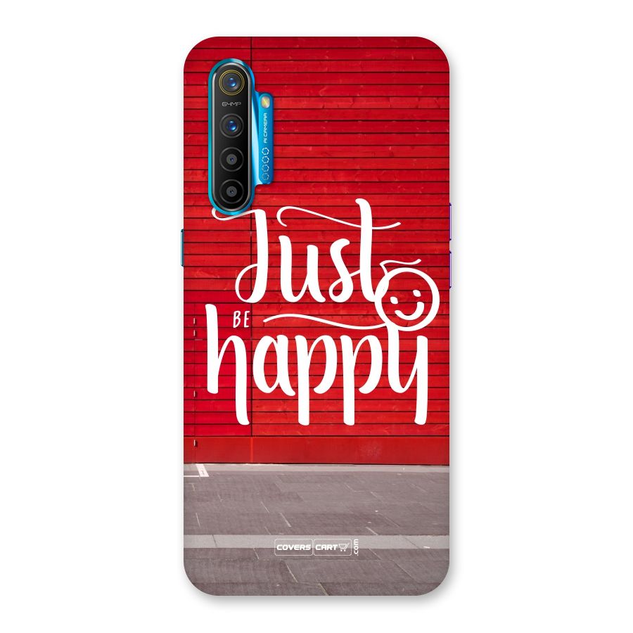 Just Be Happy Back Case for Realme XT