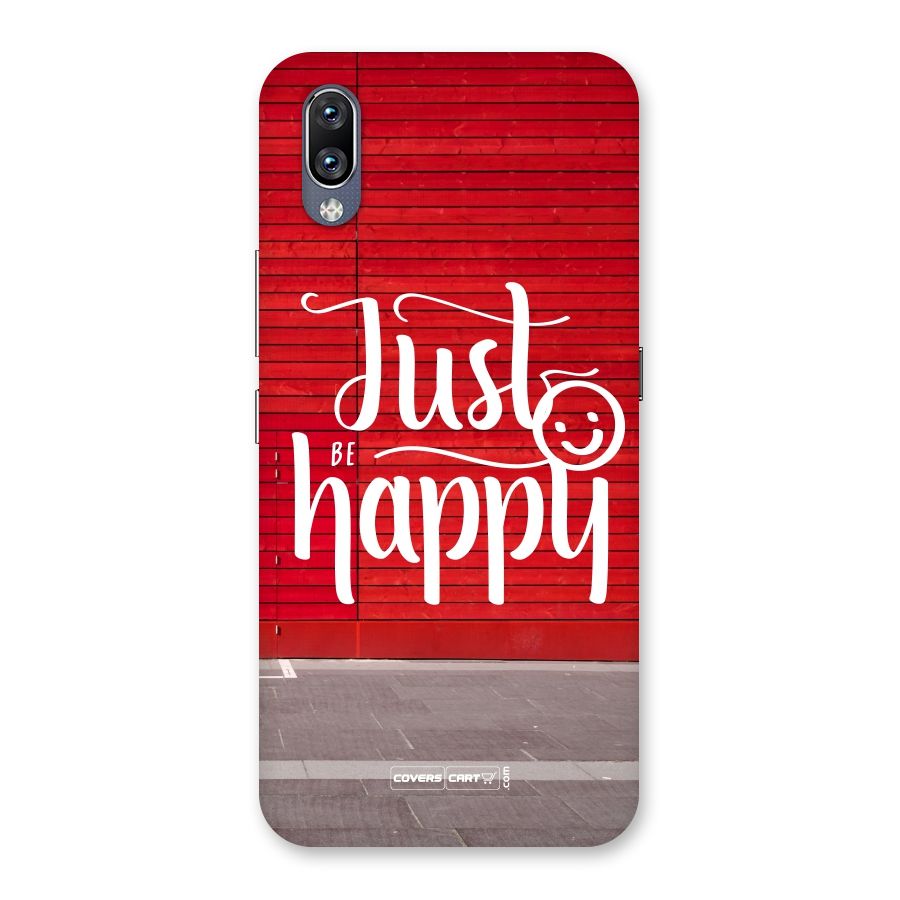 Just Be Happy Back Case for Vivo NEX