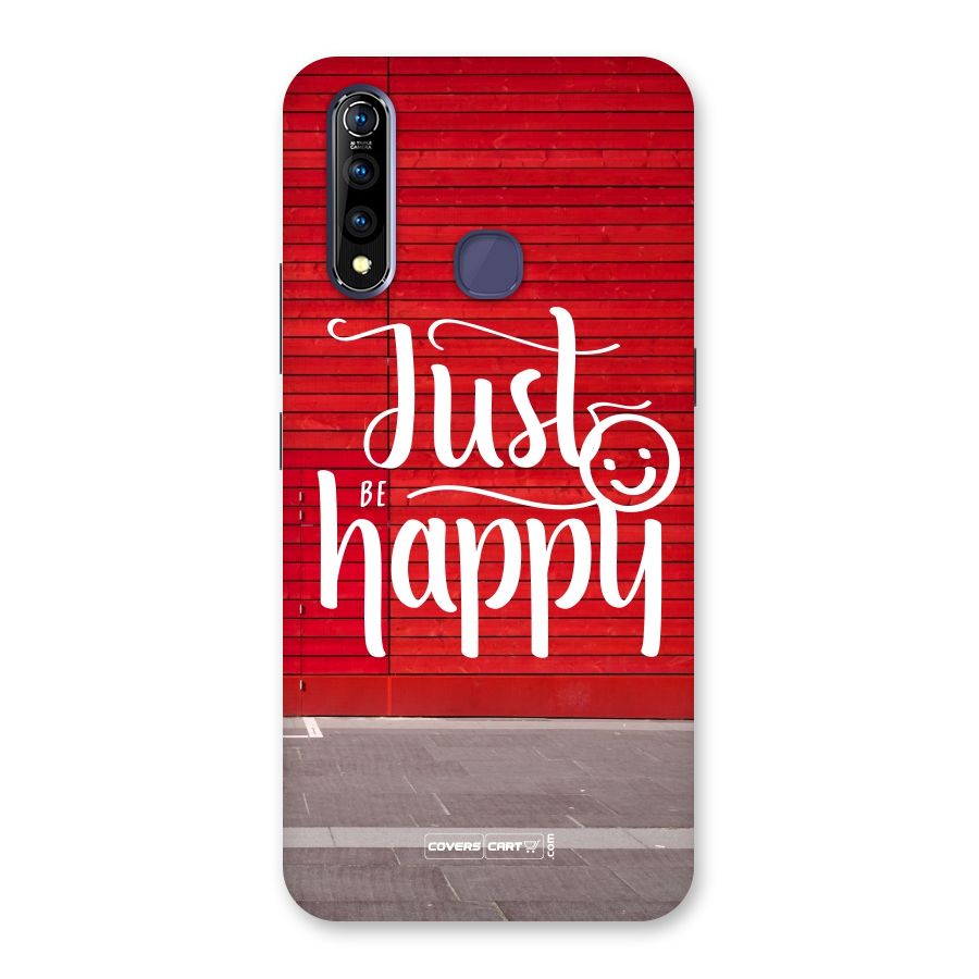 Just Be Happy Back Case for Vivo Z1 Pro