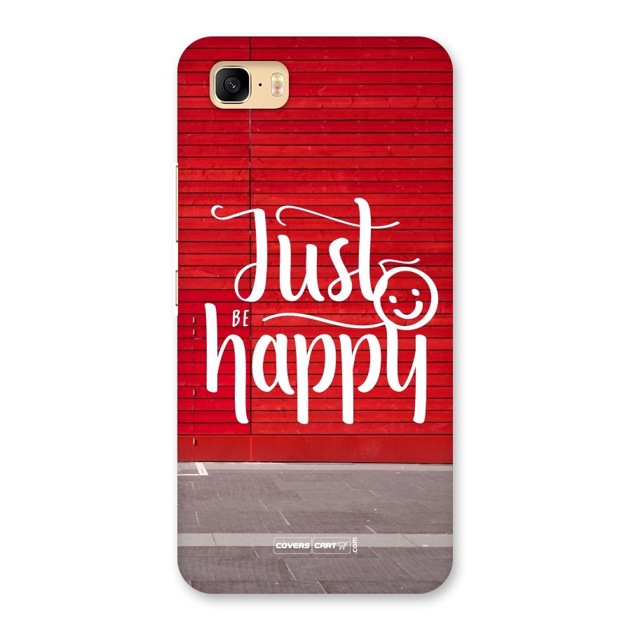 Just Be Happy Back Case for Zenfone 3s Max