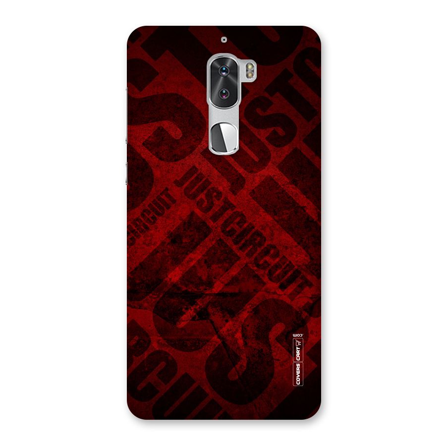 Just Circuit Back Case for Coolpad Cool 1