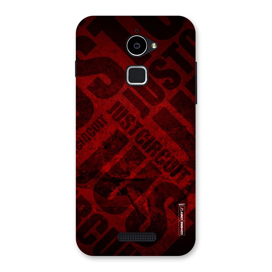 Just Circuit Back Case for Coolpad Note 3 Lite