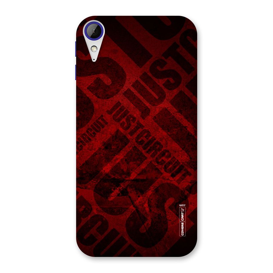 Just Circuit Back Case for Desire 830