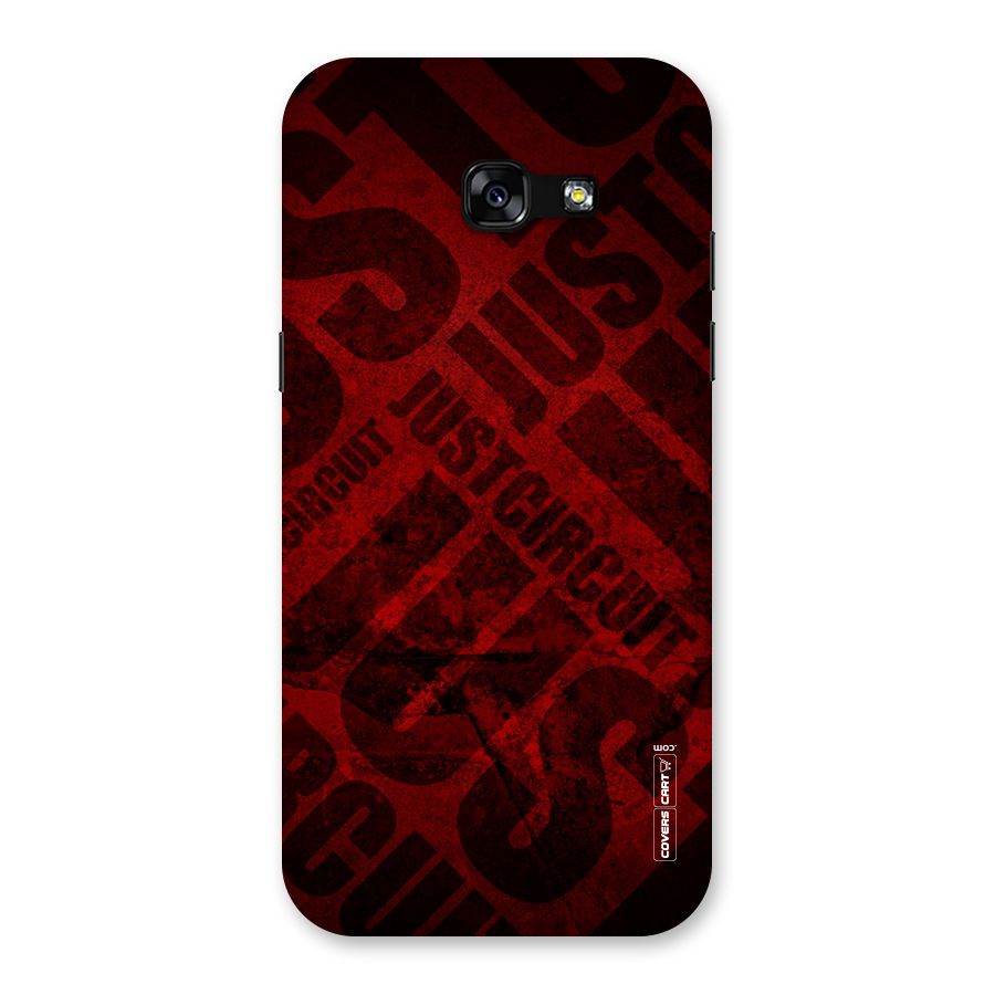 Just Circuit Back Case for Galaxy A5 2017
