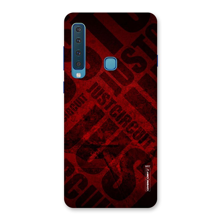 Just Circuit Back Case for Galaxy A9 (2018)