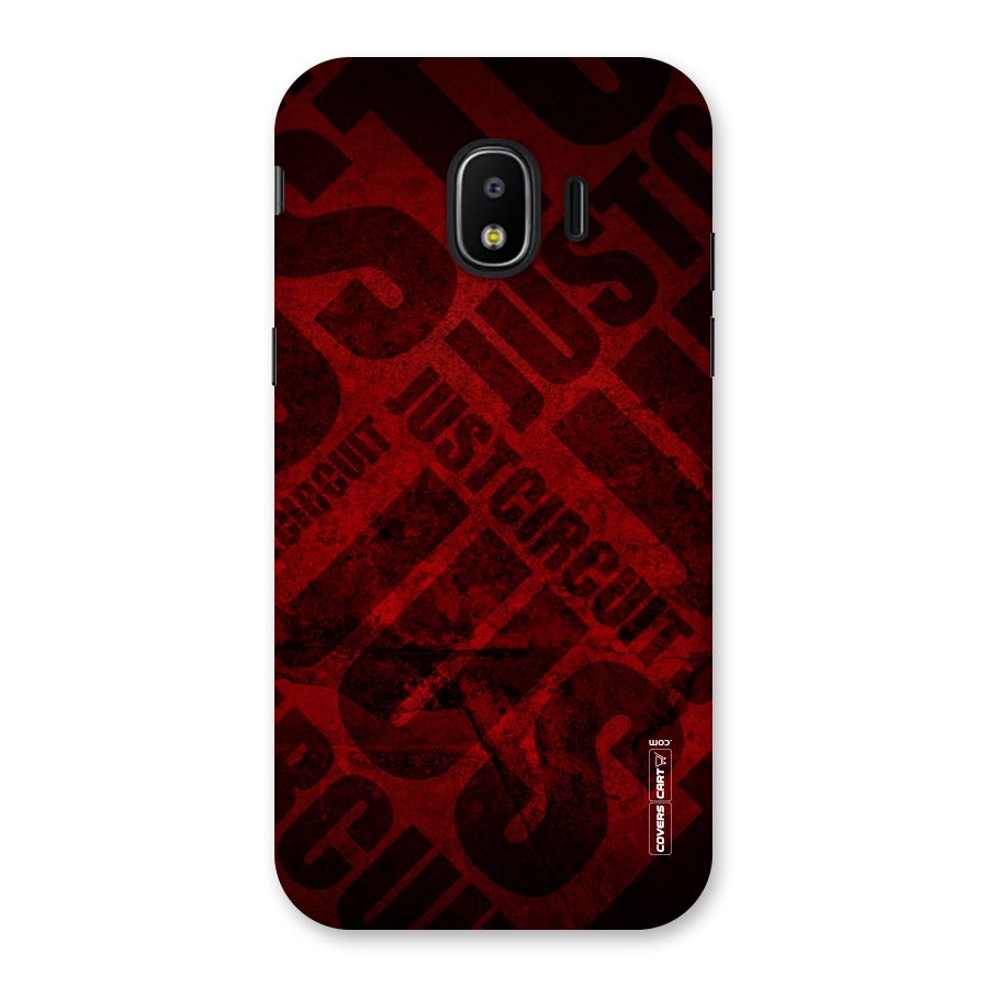 Just Circuit Back Case for Galaxy J2 Pro 2018