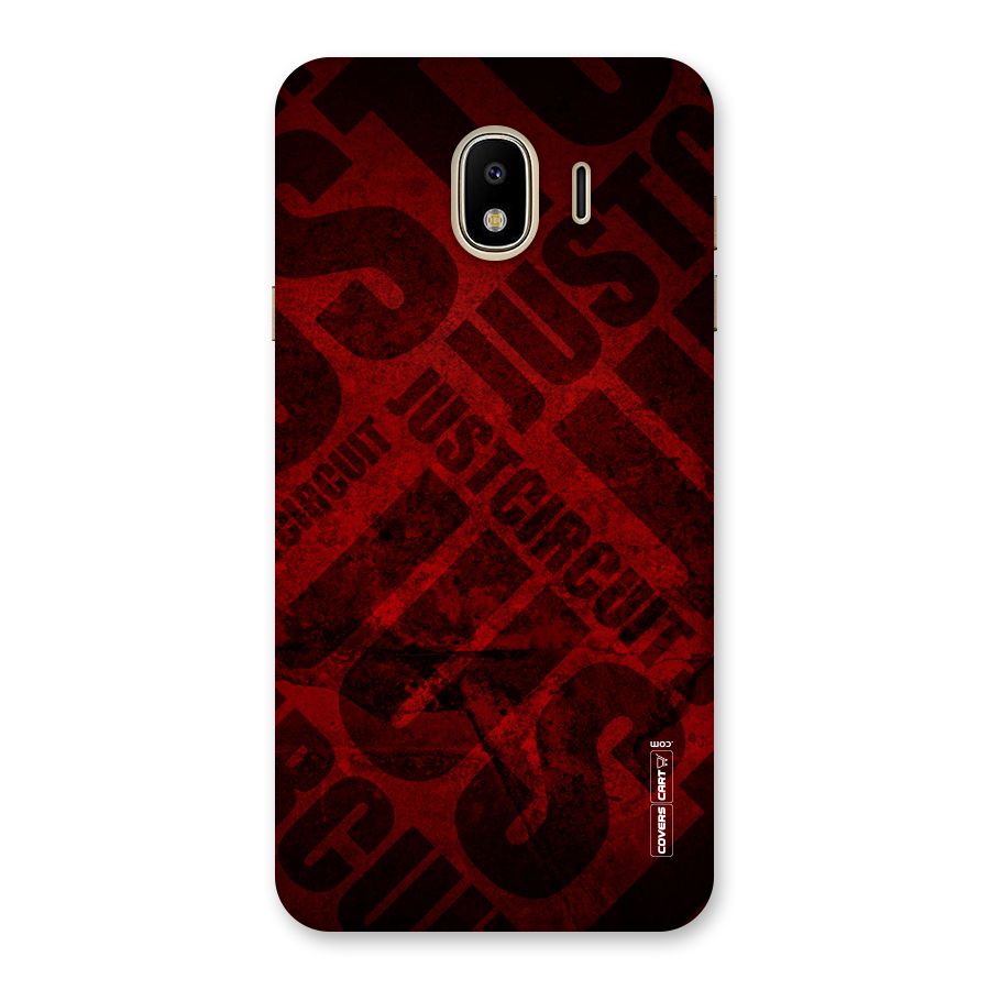 Just Circuit Back Case for Galaxy J4