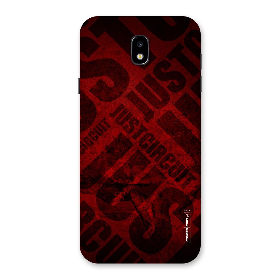 Just Circuit Back Case for Galaxy J7 Pro