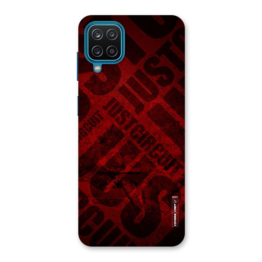 Just Circuit Back Case for Galaxy M12
