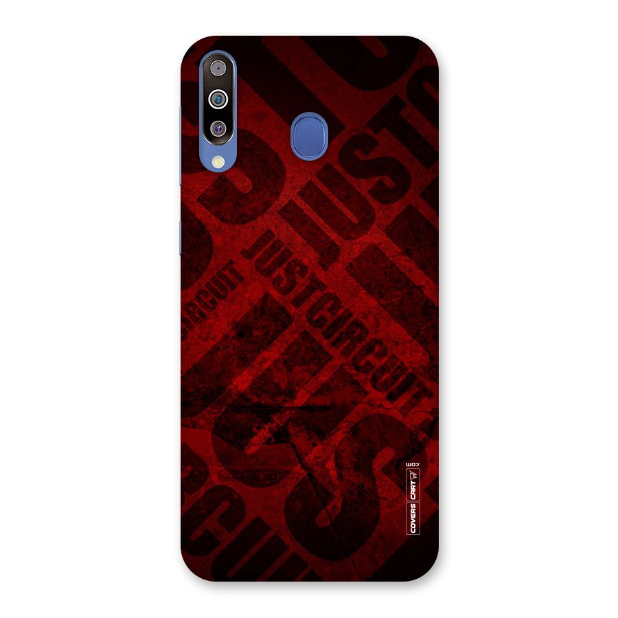 Just Circuit Back Case for Galaxy M30