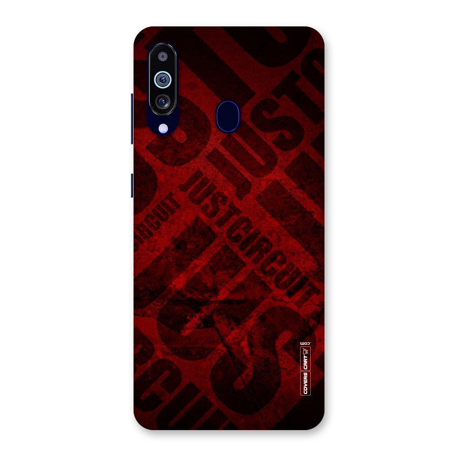 Just Circuit Back Case for Galaxy M40