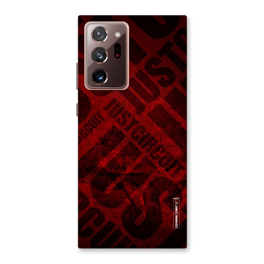 Just Circuit Back Case for Galaxy Note 20 Ultra