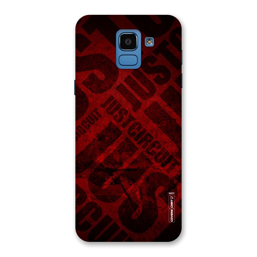 Just Circuit Back Case for Galaxy On6