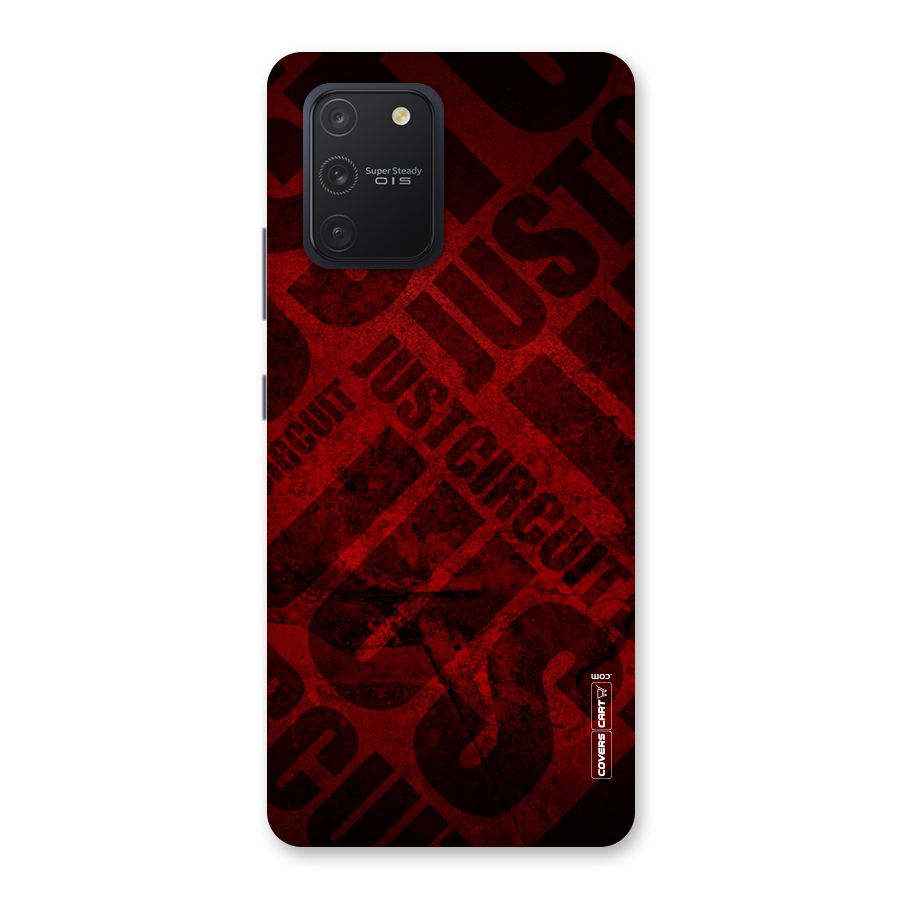 Just Circuit Back Case for Galaxy S10 Lite