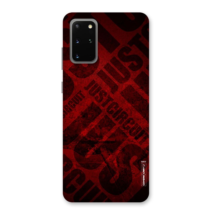 Just Circuit Back Case for Galaxy S20 Plus